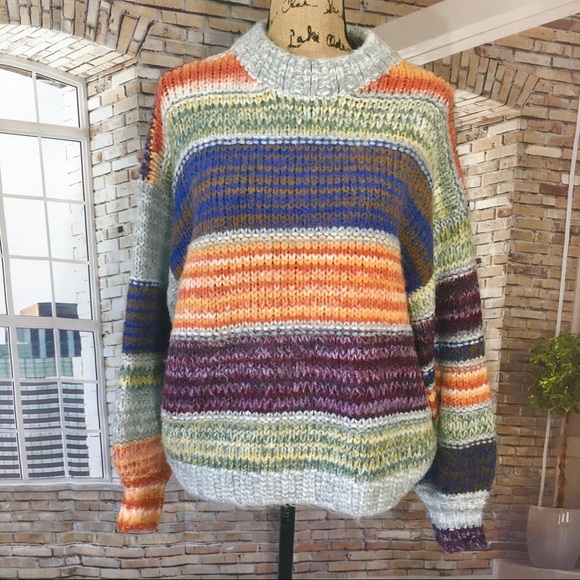 Urban Outfitters | Sweaters | Urban Outfitters Blythe Striped Pullover